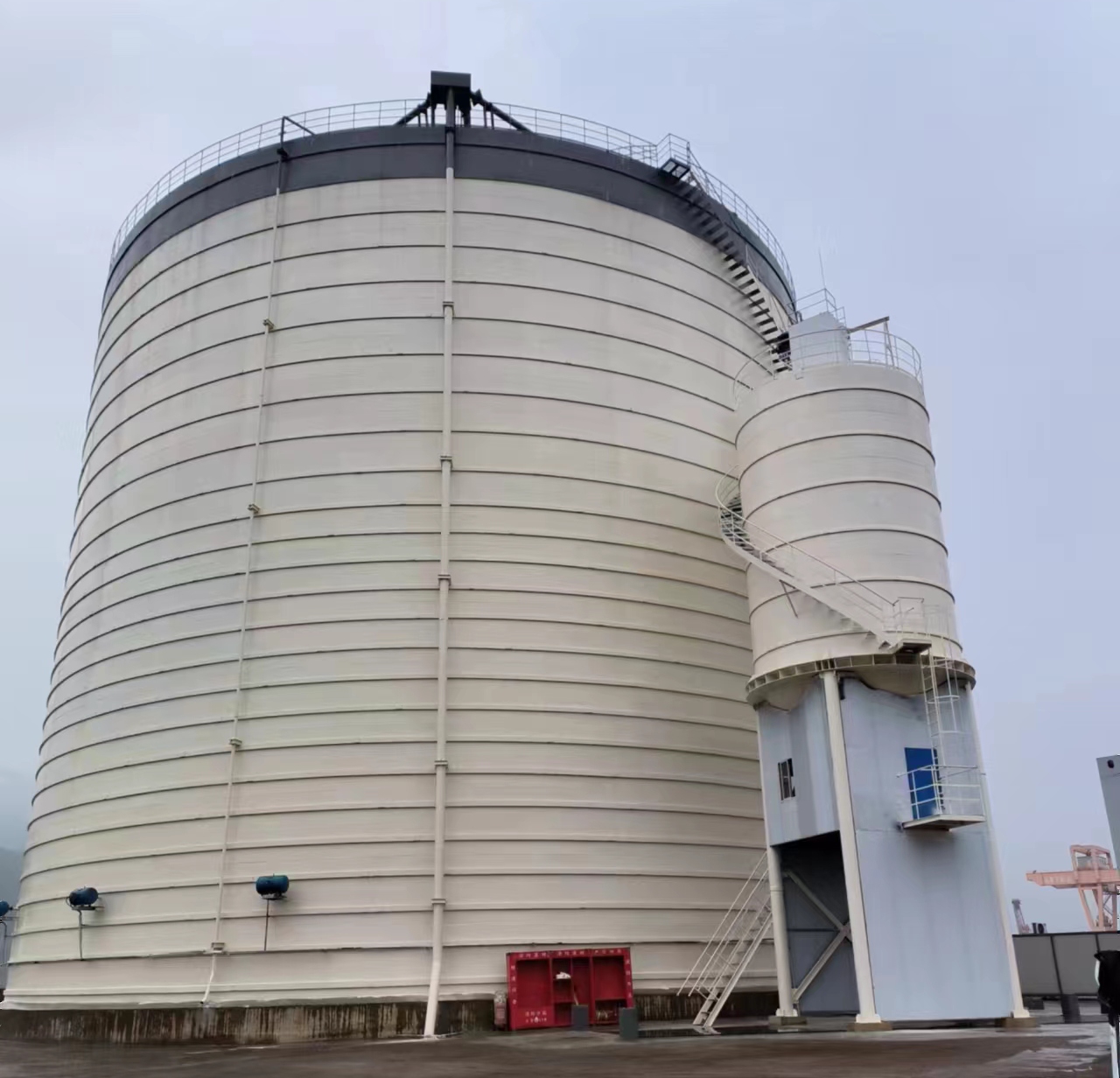 灵璧10万吨水泥钢板库