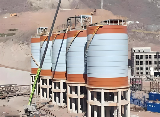 灵璧高架钢板仓