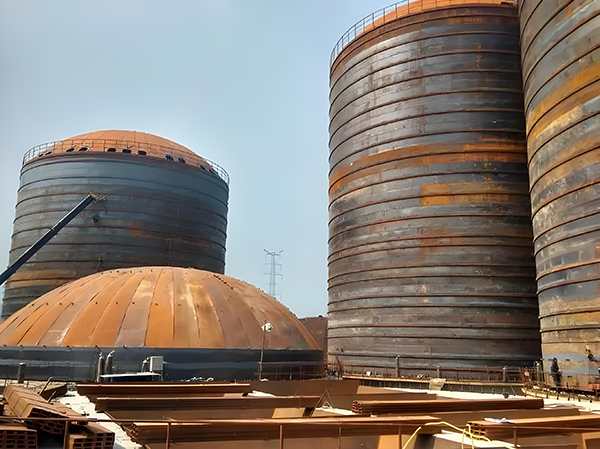 灵璧焦粉钢板仓